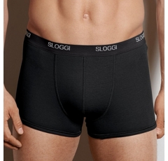 Mens Basic Short - Twin Pack - Black