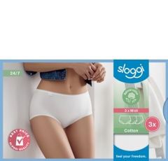 24/7 Cotton Midi 3 Pack