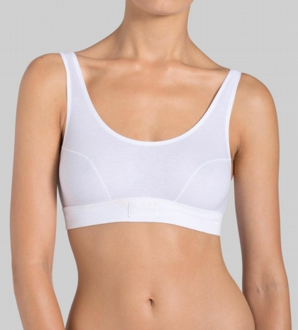 Double Comfort Crop TOP (Twin pack) White