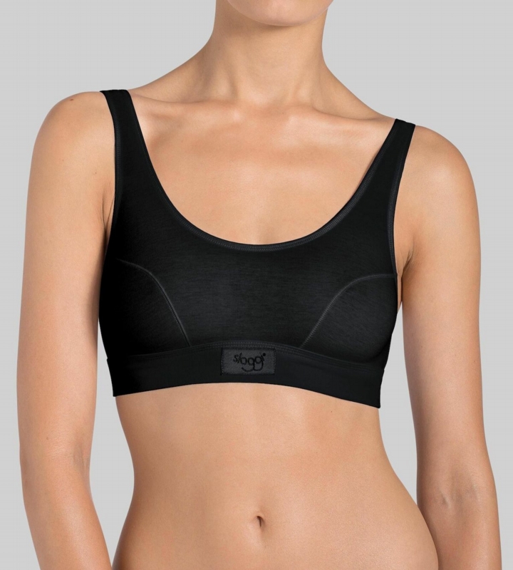 Double Comfort Crop TOP (Twin pack), 2 TOPS , SLOGGI 'Pull over head'  Bralettes & Tops, Sloggi