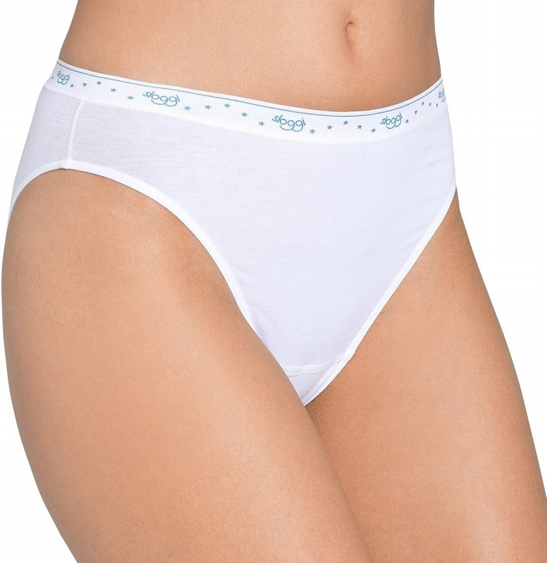 Sloggi Womens Romance Tai Brief Size 16 in White, White, X-Large