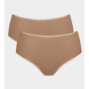 Go High Waist briefs Organic Cotton by Sloggi twin pack 