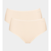 Go High Waist briefs Organic Cotton by Sloggi twin pack 