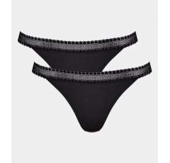 Go Ribbed Tanga (2 pack)