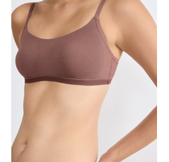 Go Daily Crop Top (Organic Cotton) Cacao Pink