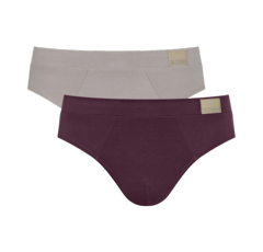 Go Natural Mini/Midi Brief - 2 pack (Organic Cotton)