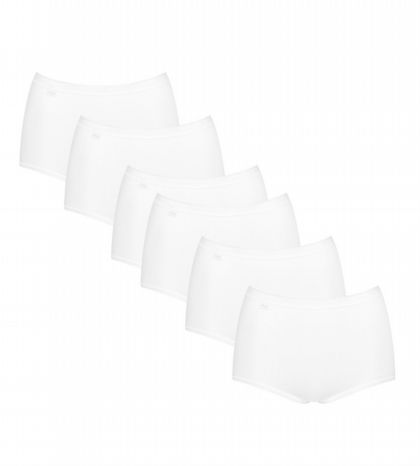 Basic+ Maxi (Six pack) White