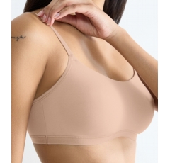 Go Daily Crop Top (Organic Cotton) Beige