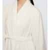 Dressing Gown Silk White