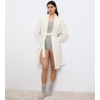 Dressing Gown Silk White