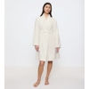 Dressing Gown Silk White