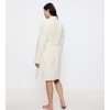 Dressing Gown Silk White