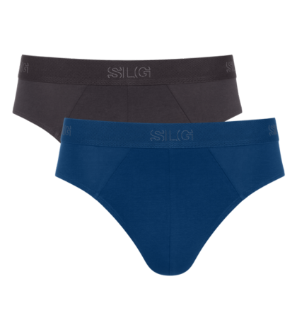 SLG Base Midi Twin pack - Blue/Charcoal