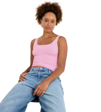 Go Sense Tank Top (Candy Floss Pink)