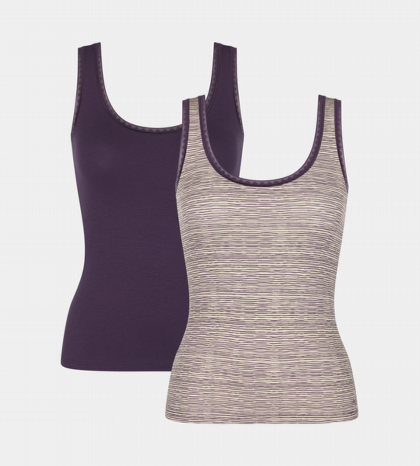 Go Tank Top Organic Cotton (2 pack)
