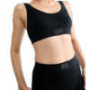 Double Comfort Crop TOP (Black)
