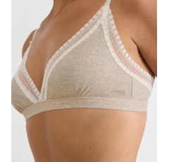 Go Ribbed Bralette (Cotton)