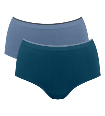 Go Sense High Waist 2 Pack - Teal/Blue