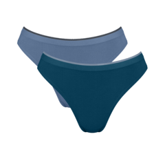 Go Sense High Leg - 2 Pack - Teal Blue