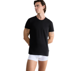 24/7 Mens Shirt Short Sleeves - 2 pack - Black