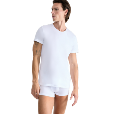 24/7 Mens Shirt Short Sleeves - 2 pack - White