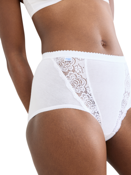 Chic Maxi Cotton 4 Pack - White