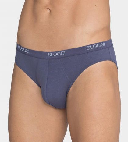 Mens Basic Mini Twin Pack - Navy