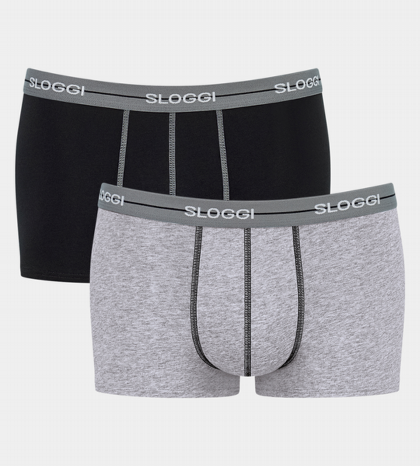 Start Hipsters - Twin Pack - Black/Grey