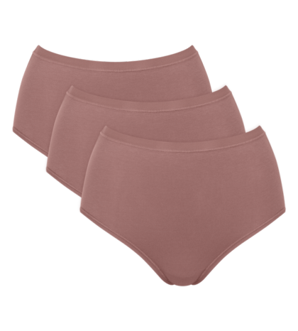 Go Daily High Waist - 3 Pack - Cacao