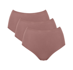 Go Daily High Waist - 3 Pack - Cacao