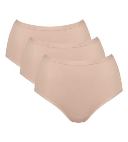 Go Daily High Waist - 3 Pack - New Beige
