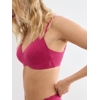 Zero Feel Bliss Up T-Shirt Bra - Berry