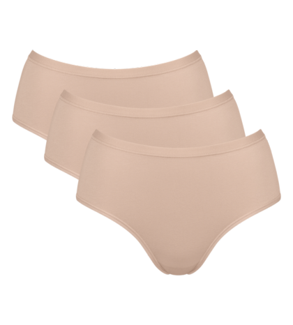 Go Daily Midi - 3 Pack - Beige 