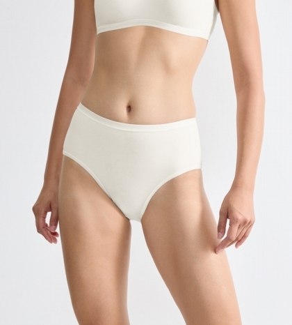 Go Daily Midi - 3 Pack - Silky White - pale cream 