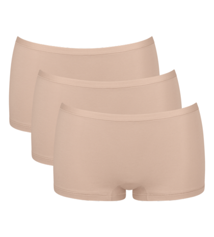 Go Daily Short - 3 Pack - Beige