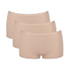 Go Daily Short - 3 Pack - Beige