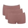 Go Daily Short - 3 Pack - Cacao