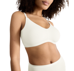 Go Daily Soft Bra - Silky White - pale cream 