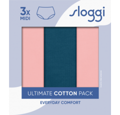 Ultimate Glam Cotton Midi - 3 Pack  - M020