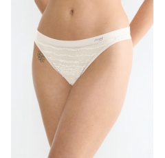 Free Evolve Lace String - Silk White