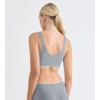 Go Sense Crop Top - Crome Grey