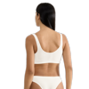 Go Sense Crop Top - Silk White