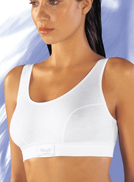 Sloggi Double Comfort Soft Bra Bralette Crop Top 95% Cotton