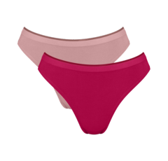 Go Sense High Leg - 2 Pack - Pink/Rose