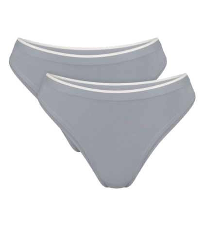 Go Sense High Leg - 2 Pack - Crome Grey