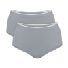 Go Sense High Waist - 2 Pack - Crome Grey