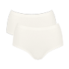 Go Sense High Waist - 2 Pack - Silk White