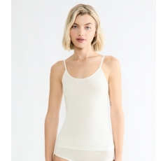 Go Sense Spagetti Top - Silk White