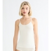 Go Sense Spagetti Top - Silk White
