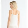 Go Sense Spagetti Top - Silk White